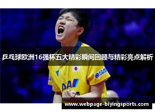 乒乓球欧洲16强杯五大精彩瞬间回顾与精彩亮点解析