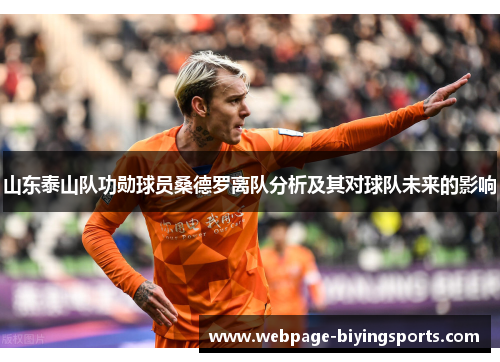 山东泰山队功勋球员桑德罗离队分析及其对球队未来的影响
