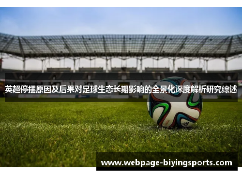 英超停摆原因及后果对足球生态长期影响的全景化深度解析研究综述